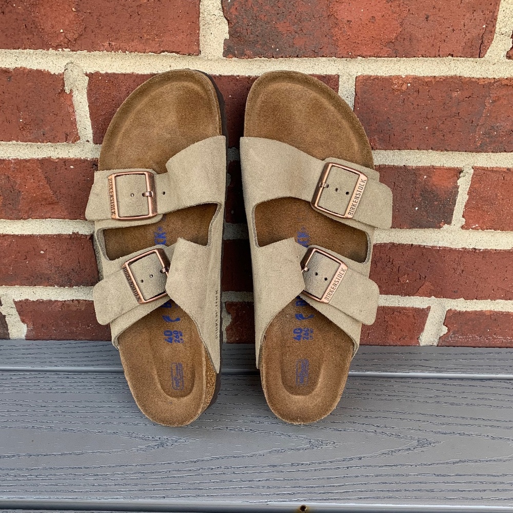 Birkenstock Arizona Suede Sandals, 40 N